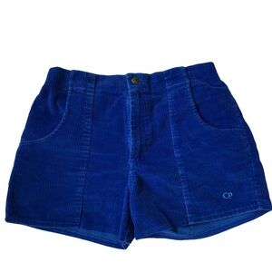 Vintage 70s 80s  OP ocean pacific corduroy shorts Men’s size 34 blue - Made USA